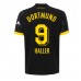 Borussia Dortmund Sebastien Haller #9 Borta matchtröja 2023-24 Kortärmad Billigt